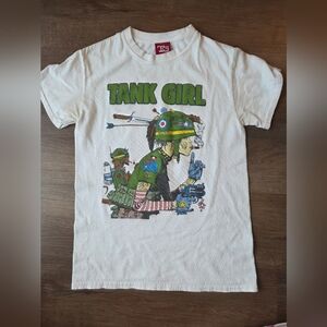 Vintage Y2K Tank Girl Alan C. Martin, Hewlett, Feminist Comic Book Shirt Adult S